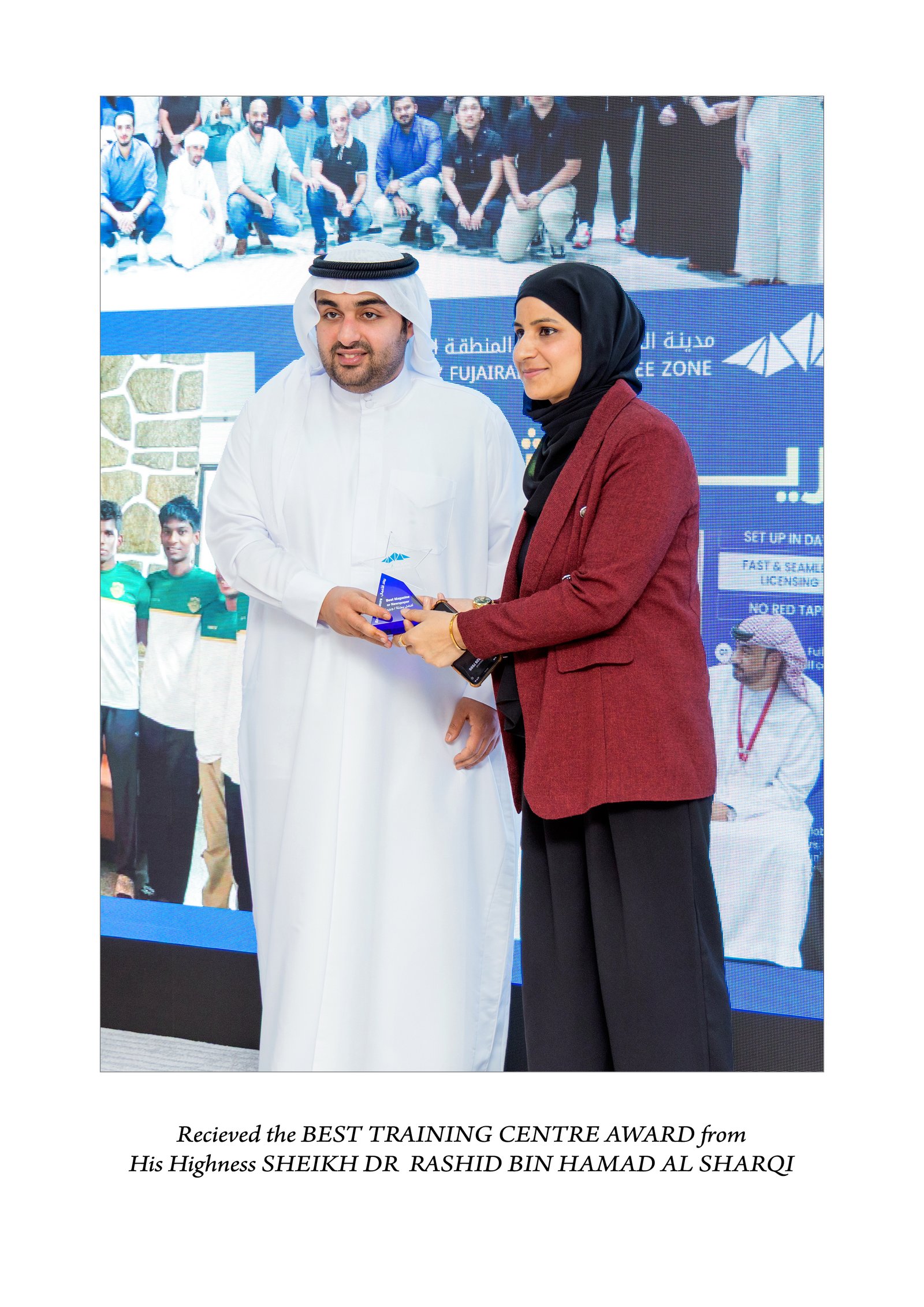 Best Training Centre Award
